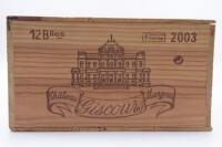 (12) 2003 Chateau Giscours, Margaux (OWC)