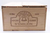 (12) 2003 Chateau Angelus, Saint-Emilion Grand Cru (OWC) [RP98]