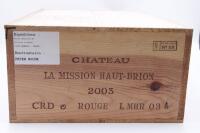 (12) 2003 Chateau La Mission Haut-Brion, Pessac-Leognan (OWC) [JR18]