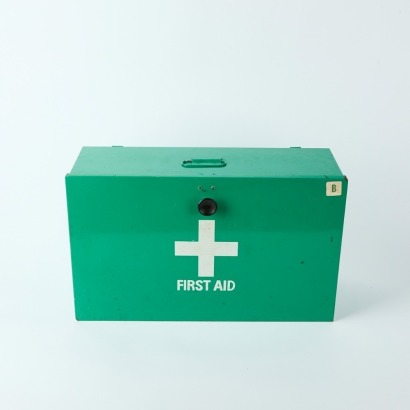A Vintage First-Aid Box Cabinet