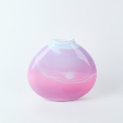 A Hoglund Attributed Glass Vase