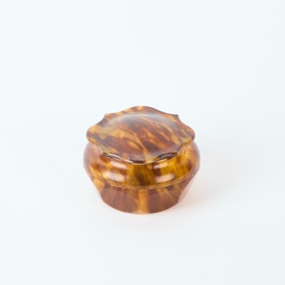A Tortoise Celluloid Container
