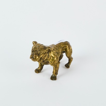 A Bronze Bull Dog