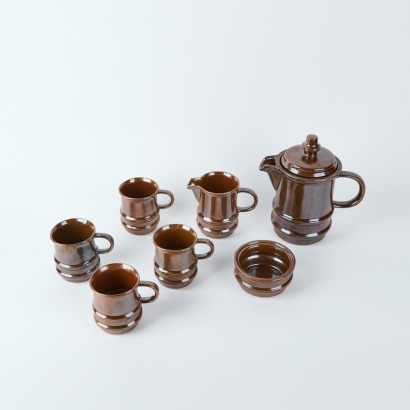 A New Zealand Studio Pottery Tea Set