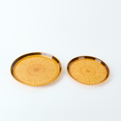 A Pair of Crown Lynn 'Forma' Serving Plates