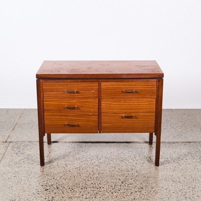 A Vintage Mahogany Credenza by Franklin Cabinetmakers