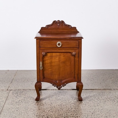 A Wooden Bedside Cabinet