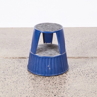 A Vintage Library Stool
