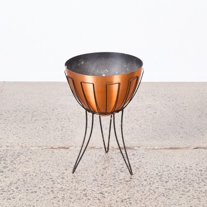 An Anodised Retro Planter