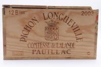 (12) 2003 Chateau Pichon Longueville Comtesse de Lalande, Pauillac (OWC) [JR17] [RP95]