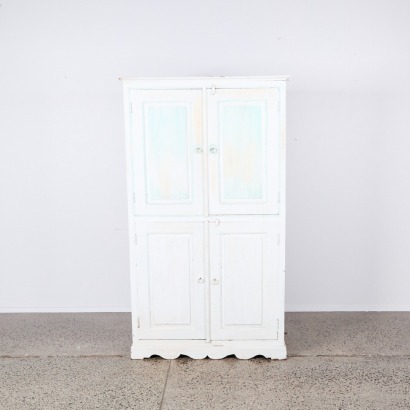 A French Country Style Wooden Painted Cabinet