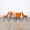 A Set of Four Shell Dining Chairs by Rex Kralj