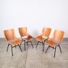 A Set of Four Shell Dining Chairs by Rex Kralj - 2