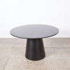A Classique Black Oak Dining Table - 2