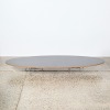 An Eames Wire Base Elliptical Table For Herman Miller