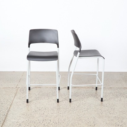 A Pair Of Mod Barstools