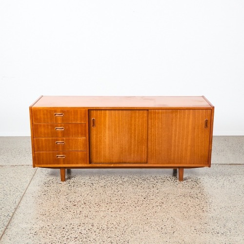 A Mahogany Mid-Century Sideboard