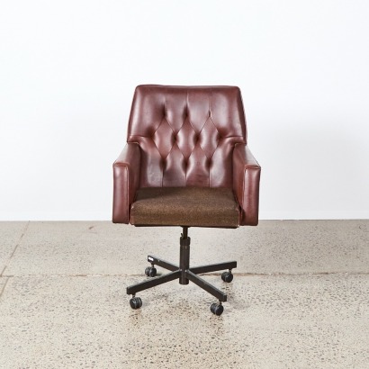 A Vintage NZ Industrial Office Chair