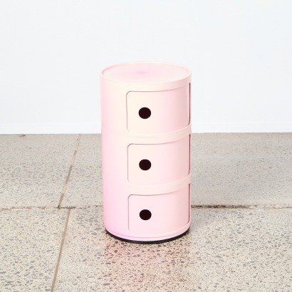 A Kartell Componibili Style Side Table