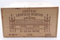 (12) 2003 Chateau Leoville Barton, Saint-Julien (OWC) [WS98] [RP96] [JR17]