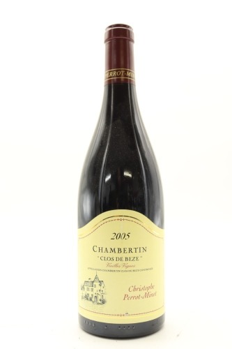 (1) 2005 Domaine Perrot-Minot Chambertin Clos-de-Beze Grand Cru Vieilles Vignes, Cote de Nuits [RP99-100] (STOL)