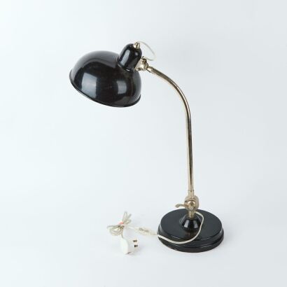 A Swivel Black Lamp