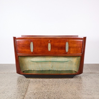 A Vittorio Dassi Rosewood Bar / Sideboard for Dassi Mobili Moderni