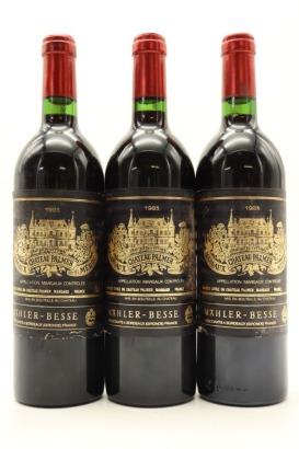 (3) 1983 Chateau Palmer, Margaux [JR19] [RP98]