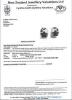 18ct White Gold Huggie Diamond Earrings - 2
