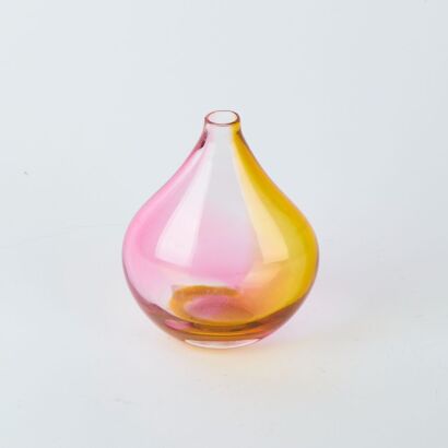 A Ron Van der Vlugt Glass Vase