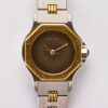 Stainless Steel / Yellow Gold, 25mm Cartier Santos Ontagonal&eacute; "Ghost Dial" Automatic Wristwatch