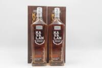 (2) Kavalan Classic Single Malt Taiwanese Whisky 700ml