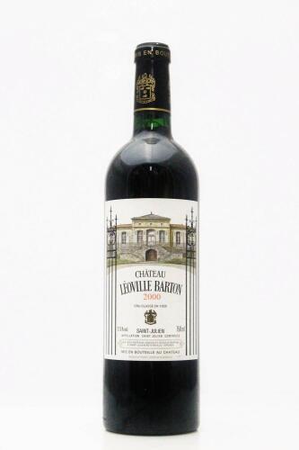 (2) 2000 Chateau Leoville Barton, St Julien 