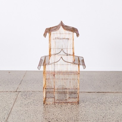 An Antique Decorative Bird Cage