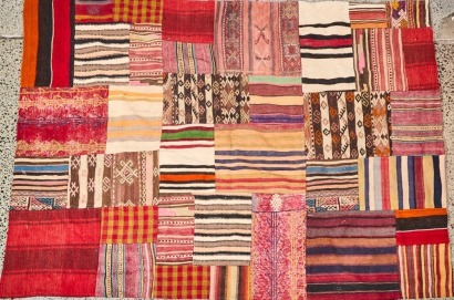 A Large Patch Work Kilim