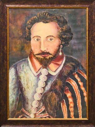 ARTIST UNKNOWN Oil Portrait
