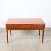 A Mid Century Solid Mahogany Desk