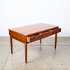 A Mid Century Solid Mahogany Desk - 2