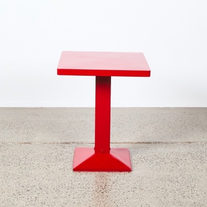 A Tolix Cafe Table
