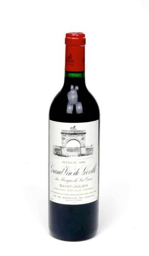 (6) 1990 Chateau Leoville Las Cases, St Julien 