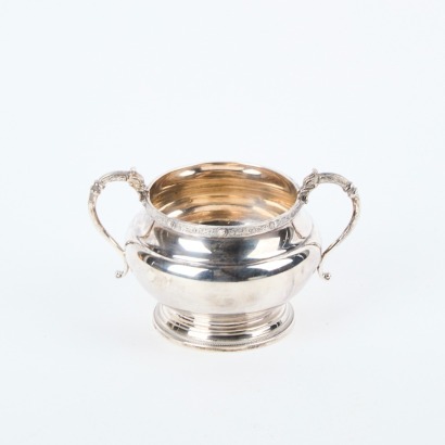 A Sterling Silver Sugar Bowl