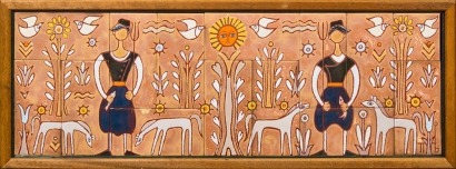 A Panos Valsamakis Tiled Artwork