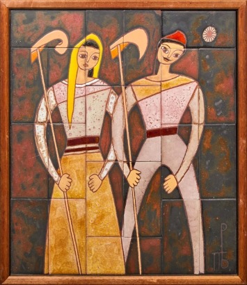 A Panos Valsamakis Tiled Artwork