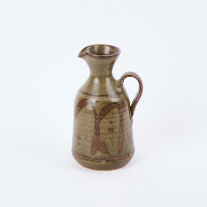 A Harry Davis Crewena Pottery Oil Jug