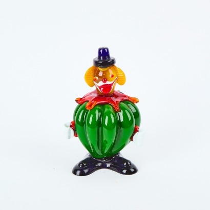 A Murano Art Glass Clown