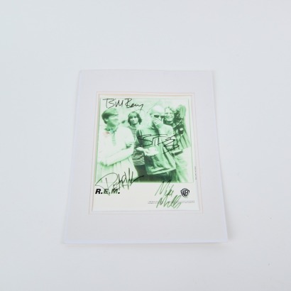 A Reproduction R.E.M Signed Band Poster
