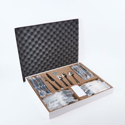 A Vera Wang By Wedgwood 56 Piece Cutlery Set