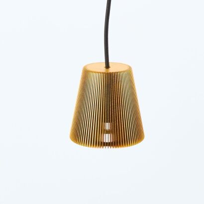An Anodised Aluminium Pendant Michael Young