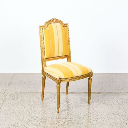 A Louis XVI Style Side Chair
