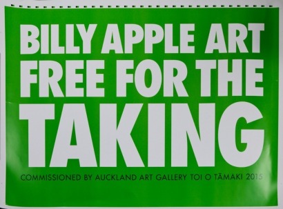BILLY APPLE Free for The Taking